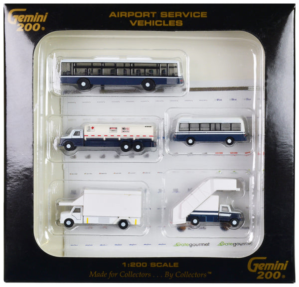 GeminiJets Gemini 200 airport service vehicles five-piece set G2APS450, product image 4