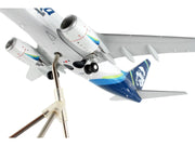 Boeing 737-700BDSF Commercial Aircraft "Alaska Air Cargo" White with Blue Tail "Gemini 200" Series 1/200 Diecast Model Airplane by GeminiJets image 3