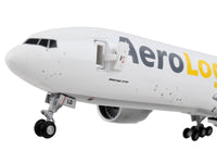 Boeing 777F Commercial Aircraft "AeroLogic" White "Gemini 200 - Interactive" Series 1/200 Diecast Model Airplane by GeminiJets image 2