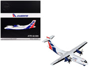 ATR 42-500 Commercial Aircraft "Cubana" (CU-T1240) White with Blue and Red Tail "Gemini 200" Series 1/200 Diecast Model Airplane by GeminiJets image 2