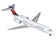 Boeing 717-200 Commercial Aircraft "Delta Air Lines" (N947AT) White with Blue and Red Tail "Gemini 200" Series 1/200 Diecast Model by GeminiJets image 2