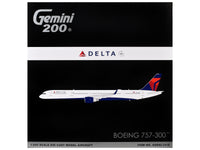 Boeing 757-300 Commercial Aircraft "Delta Air Lines" (N595NW) White with Blue and Red Tail "Gemini 200" Series 1/200 Diecast Model by GeminiJets image 3