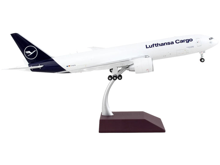 Boeing 777F Commercial Aircraft "Lufthansa Cargo" White with Blue Tail "Gemini 200" Series 1/200 Diecast Model Airplane by GeminiJets image 2