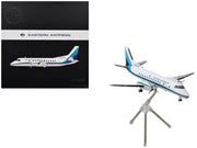 Saab 340A Commercial Aircraft "Eastern Express/Bar Harbor" (N407BH) White with Blue Stripes "Gemini 200" Series 1/200 Diecast Model Airplane by GeminiJets image 3