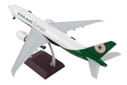 Boeing 777F Commercial Aircraft "Eva Air Cargo" White with Green Tail "Gemini 200 - Interactive" Series 1/200 Diecast Model Airplane by GeminiJets image 2