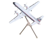 Saab 340A Commercial Aircraft "Delta Connection - Business Express Airlines" (N749BA) White with Dark Blue and Red Stripes "Gemini 200" Series 1/200 Diecast Model by GeminiJets image 3