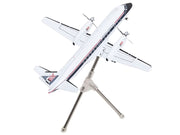 Saab 340A Commercial Aircraft "Delta Connection - Business Express Airlines" (N749BA) White with Dark Blue and Red Stripes "Gemini 200" Series 1/200 Diecast Model by GeminiJets image 4