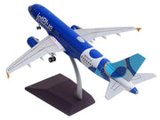 Airbus A320 Commercial Aircraft "JetBlue Airways - Forever Blue" (N547JB) Blue with Graphics "Gemini 200" Series 1/200 Diecast Model Airplane by GeminiJets image 3