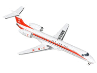 Embraer ERJ-145 Commercial Aircraft "JSX" (N960JX) White with Red Stripes "Gemini 200" Series 1/200 Diecast Model Airplane by GeminiJets image 2
