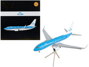 Boeing 737-700 Commercial Aircraft with Flaps Down "KLM Royal Dutch Airlines" Blue with White Tail "Gemini 200" Series 1/200 Diecast Model Airplane by GeminiJets image 4