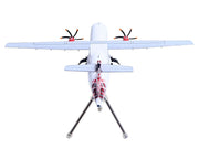 ATR 72-600 Commercial Aircraft "Loganair - Scotland's Airline" (G-LMTE) White with Red Plaid Tail "Gemini 200" Series 1/200 Diecast Model Airplane by GeminiJets image 5
