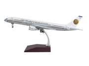 Boeing 757-200 Commercial Aircraft "Mexicana Retro Livery" (N380RM) White with Tail Graphics "Gemini 200" Series 1/200 Diecast Model Airplane by GeminiJets image 2
