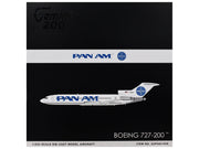 Boeing 727-200 Commercial Aircraft "Pan American World Airways - Clipper Goodwill" (N368PA) White with Blue Tail Graphics "Gemini 200" Series 1/200 Diecast Model Airplane by GeminiJets image 3