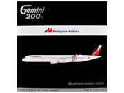 Airbus A350-1000 Commercial Aircraft "Philippine Airlines" (RP-C3510) White with Tail Graphics "Gemini 200" 1/200 Diecast Model Airplane by GeminiJets image 3