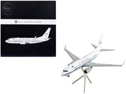 Boeing 737-700 Transport Aircraft "Royal Australian Air Force 100th Anniversary - A36-001" White and Gray "Gemini 200" Series 1/200 Diecast Model Airplane by GeminiJets image 2
