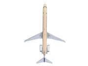 McDonnell Douglas MD-90 Commercial Aircraft "Saudia Airlines" (HZ-API) Beige with Blue Tail "Gemini 200" Series 1/200 Diecast Model by GeminiJets image 4