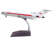 Boeing 727-100 Commercial Aircraft "Trans World Airlines (TWA)" (N851TW) White with Red Stripes "Gemini 200" Series 1/200 Diecast Model Airplane by GeminiJets image 2