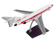 Boeing 727-100 Commercial Aircraft "Trans World Airlines (TWA)" (N851TW) White with Red Stripes "Gemini 200" Series 1/200 Diecast Model Airplane by GeminiJets image 4