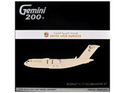 Boeing C-17 Globemaster III Transport Aircraft "United Arab Emirates Air Force" (1228) Beige "Gemini 200" 1/200 Diecast Model Airplane by GeminiJets image 3