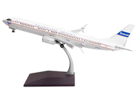 Boeing 737-900ER Commercial Aircraft with Flaps Down "Continental Airlines - United Airlines" (N75435) White with Red and Blue Stripes "Gemini 200" Series 1/200 Diecast Model Airplane by GeminiJets image 2