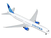 Boeing 767-400 Commercial Aircraft "United Airlines" (N76064) White with Blue Tail Graphics "Gemini 200" Series 1/200 Diecast Model Airplane by GeminiJets image 2