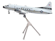 Convair C-131 Samaritan Transport Aircraft "United States Navy - NAS Guantanamo Bay" (141017) White and Gray "Gemini 200" Series 1/200 Diecast Model Airplane by GeminiJets image 2