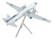 Convair C-131 Samaritan Transport Aircraft "United States Navy - NAS Guantanamo Bay" (141017) White and Gray "Gemini 200" Series 1/200 Diecast Model Airplane by GeminiJets image 4