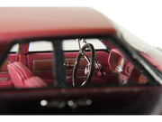 1962 Lincoln Continental Royal Red Metallic with Red Interior Limited Edition to 200 pieces Worldwide 1/43 Model Car by Goldvarg Collection image 2