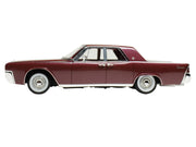 1962 Lincoln Continental Royal Red Metallic with Red Interior Limited Edition to 200 pieces Worldwide 1/43 Model Car by Goldvarg Collection image 4