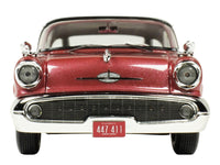 1957 Oldsmobile Starfire Royal Glow Red and Alcan White Limited Edition to 200 pieces Worldwide 1/43 Model Car by Goldvarg Collection image 5