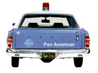 1970 Ford Galaxie Station Wagon Blue and White with Blue Interior "Pan-American Airlines Ground Crew" Limited Edition to 180 pieces Worldwide 1/43 Model Car by Goldvarg Collection image 3
