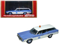 1970 Ford Galaxie Station Wagon Blue and White with Blue Interior "Pan-American Airlines Ground Crew" Limited Edition to 180 pieces Worldwide 1/43 Model Car by Goldvarg Collection image 4