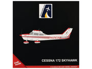 Cessna 172 Skyhawk Aircraft "N12631" Red and White "Gemini General Aviation" Series 1/72 Diecast Model by GeminiJets image 3