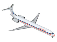 McDonnell Douglas MD-90 Commercial Aircraft "American Airlines" (N904RA) White with Blue and Red Stripes 1/400 Diecast Model Airplane by GeminiJets