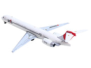 McDonnell Douglas MD-90 Commercial Aircraft "Japan Airines" (JA002D) White with Red Tail 1/400 Diecast Model Airplane by GeminiJets image 3
