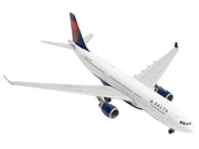 Airbus A330-200 Commercial Aircraft "Delta Air Lines" (N852NW) White with Red and Blue Tail 1/400 Diecast Model Airplane by GeminiJets image 4