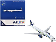 Embraer E195-E2 Commercial Aircraft "Azul Brazilian Airlines" (PS-AEH) White with Blue Tail 1/400 Diecast Model Airplane by GeminiJets image 3