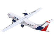 ATR 72-200 Commercial Aircraft "Cubana Airlines" (CU-T1548) White with Red and Blue Stripes 1/400 Diecast Model Airplane by GeminiJets image 3