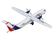 ATR 72-200 Commercial Aircraft "Cubana Airlines" (CU-T1548) White with Red and Blue Stripes 1/400 Diecast Model Airplane by GeminiJets image 4