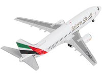 Boeing 737-300 Commercial Aircraft "Emirates Airlines" (AP-BCD) White with Striped Tail 1/400 Diecast Model by GeminiJets image 3
