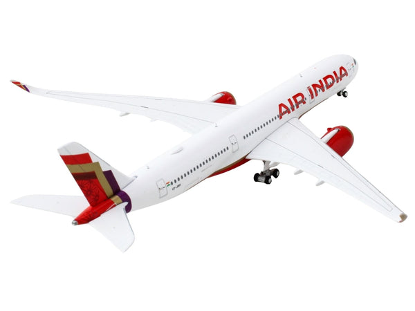 GeminiJets Air India Airbus A350-900 VT-JRH white tail graphics 1:400 GJ2254, view 1
