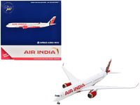 GeminiJets Air India Airbus A350-900 VT-JRH white tail graphics 1:400 GJ2254, view 3