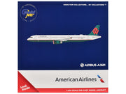 Airbus A321 Commercial Aircraft "American Airlines - America West Heritage Jet" (N580UW) White with Tail Graphics 1/400 Diecast Model Airplane by GeminiJets image 3