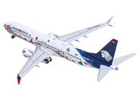 GeminiJets Aeromexico Boeing 737 MAX 9 Kukulcan XA-GQS white graphics blue tail 1:400 GJ2316, view 4