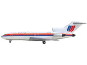 Boeing 727-100 Commercial Aircraft "United Airlines - Saul Bass Livery" (N7001U) White with Stripes 1/400 Diecast Model by GeminiJets image 2