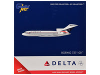 Boeing 727-100 Commercial Aircraft "Delta Air Lines" (N1633) White with Red and Blue Stripes 1/400 Diecast Model by GeminiJets image 3