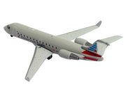 Bombardier CRJ200 Commercial Aircraft "American Eagle - Air Wisconsin" (N420AW) Gray with Red and Blue Tail 1/400 Diecast Model Airplane by GeminiJets image 3
