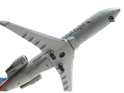 Bombardier CRJ200 Commercial Aircraft "American Eagle - Air Wisconsin" (N420AW) Gray with Red and Blue Tail 1/400 Diecast Model Airplane by GeminiJets image 4