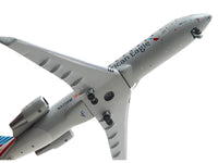 Bombardier CRJ200 Commercial Aircraft "American Eagle - Air Wisconsin" (N420AW) Gray with Red and Blue Tail 1/400 Diecast Model Airplane by GeminiJets image 4