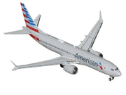 Boeing 737 MAX 8 Commercial Aircraft "American Airlines" (N326RP) Gray with Striped Tail Series 1/400 Diecast Model by GeminiJets image 2